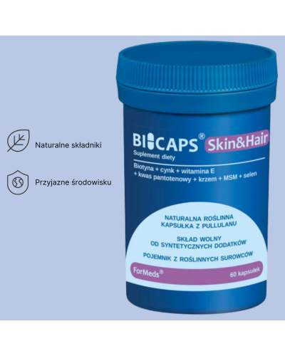 Suplement diety Bicaps Skin&Hair Formeds