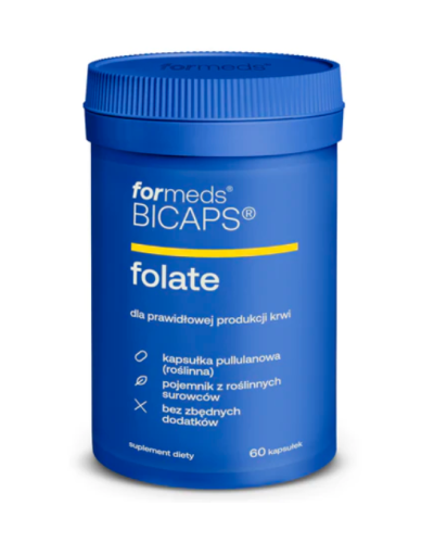 Formeds - Bicaps Folate (kwas foliowy) 60 kaps