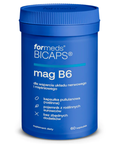 Formeds - Bicaps mag B6 (magnez plus witamina B6) 60 kaps