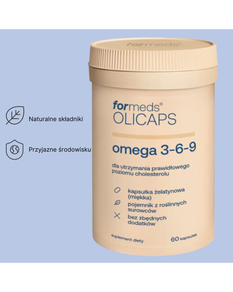 Formeds OLICAPS omega 3-6-9 dla wsparcia odporności