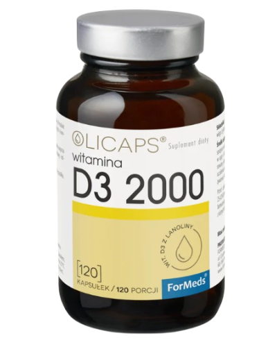 Formeds OLICAPS D3 2000 witamina D3 w oleju  (60 kaps)