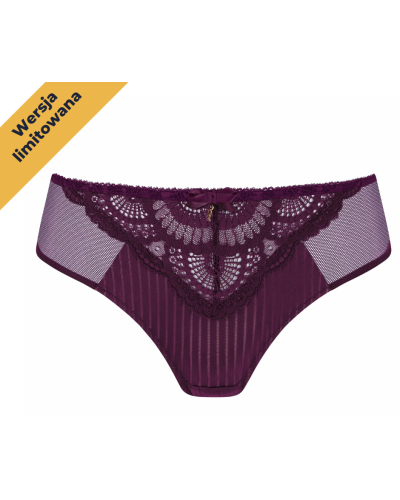 Koronkowe figi damskie KAROLINA 45057 AMOENA (fiolet)
