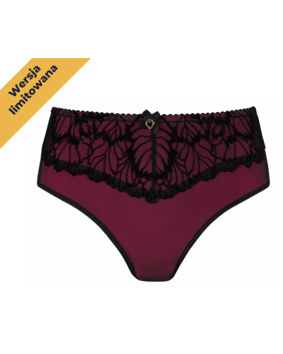 Figi damskie Leonie 45063 Amoena – czarno/różowe