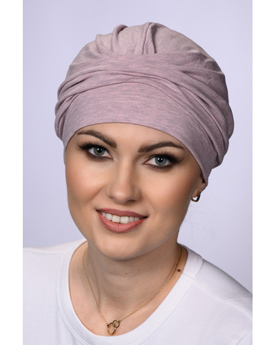 Bawełniany turban w formie czapeczki -  CATHERINE coton premium CP/23
