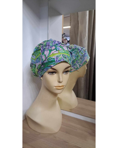 Oryginalny turban w wygodnej formie -  CATHERINE coton premium 3/337