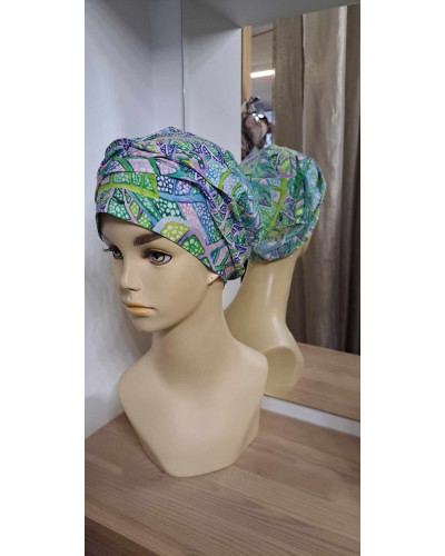 Oryginalny turban w wygodnej formie -  CATHERINE coton premium 3/337