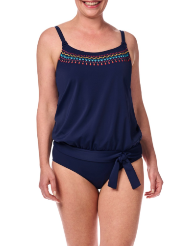 Tankini z kieszonkami na protezy piersi Thassos BL 71743 Amoena