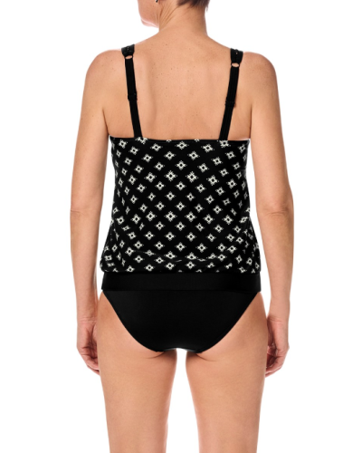 Tankini z kieszonkami na protezy piersi z figami Palermo BL  71747 Amoena