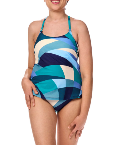 Tankini dla kobiet po amputacji piersi Lisbon TA  71753 Amoena