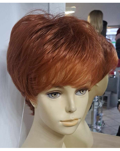 Krótka peruka syntetyczna LIZZY (kolor ORANGE RED)