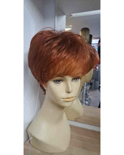 Krótka peruka syntetyczna LIZZY (kolor ORANGE RED)