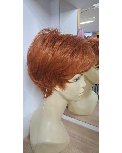 Ruda peruka syntetyczna LIZZY (kolor LIGHT ORANGE RED)