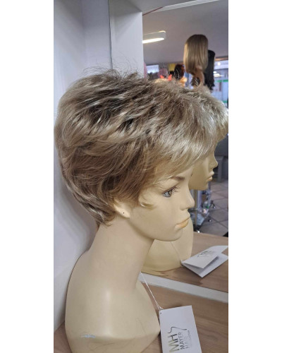 Blond peruka syntetyczna z grzywką ZUZA (kolor LR14/88H+8)