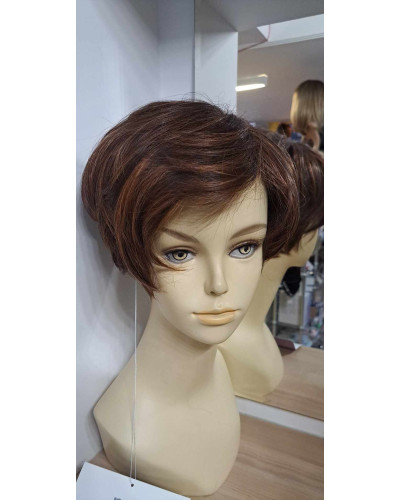 Krótka peruka syntetyczna CALYPSO kolor lightbrown cherry