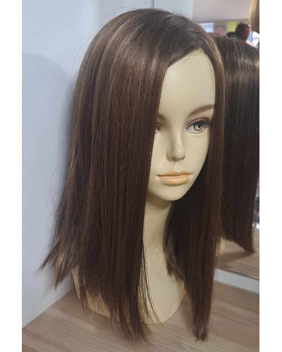 Laurel Nah, syntetyczna peruka doskonale imitująca włosy naturalne (kolor bronzed brown)