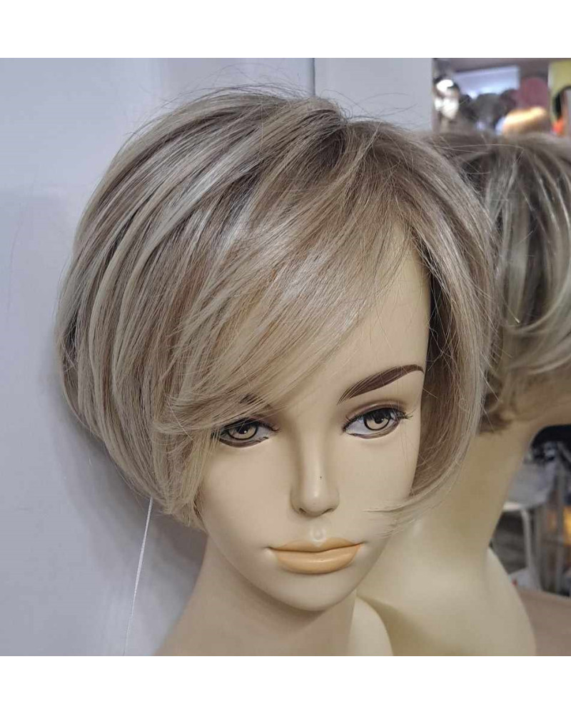 Hi Flirt Gisela Mayer, peruka ala bob bez grzywki  (kolor sandyblond rooted)