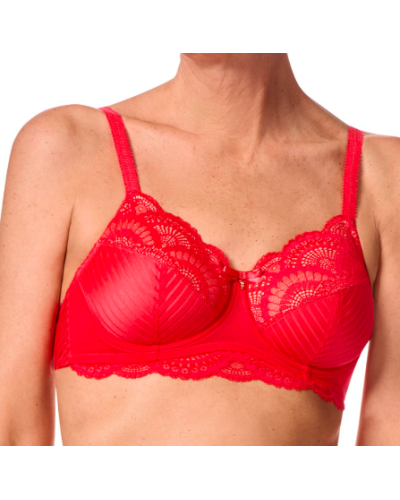 Koronkowy biustonosz na fiszbinie Karolina WB 45086 Amoena