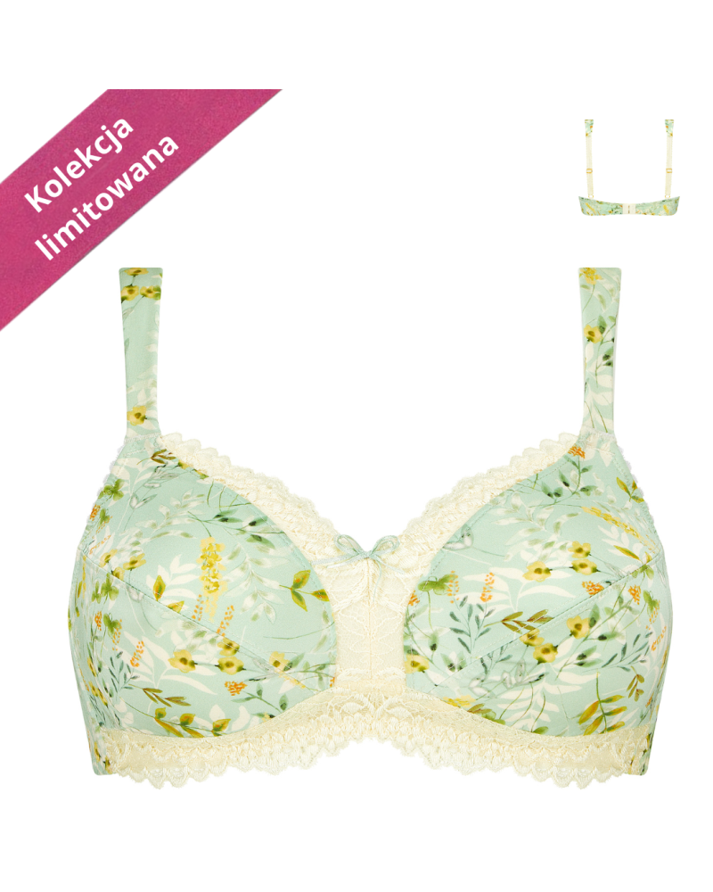 Miękki biustonosz z kieszonkami na protezy piersi Kalina SB 45088 Amoena