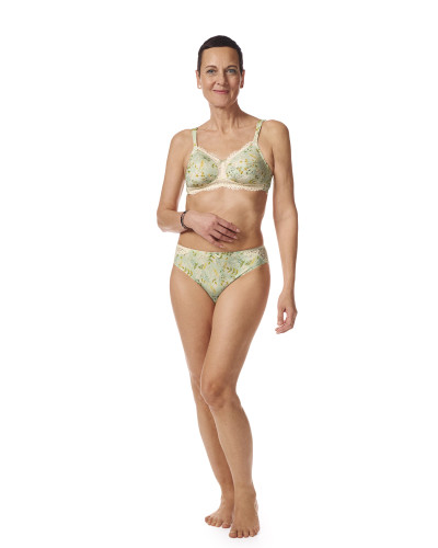 Miękki biustonosz z kieszonkami na protezy piersi Kalina SB 45088 Amoena