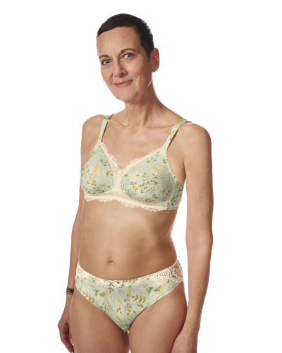 Miękki biustonosz z kieszonkami na protezy piersi Kalina SB 45088 Amoena