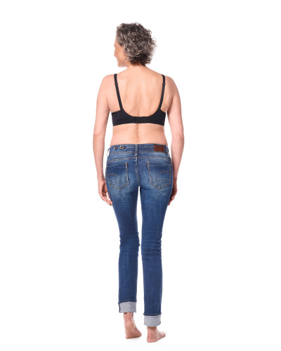 Czarny biustonosz po amputacji piersi Esra SB 45095 Amoena