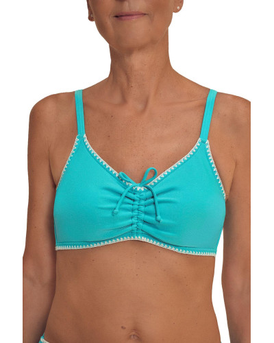 Bikini dla kobiet po mastektomii Amoena Salerno SB Top 71800 z figami Salerno Panty 71801, kolekcja 2026