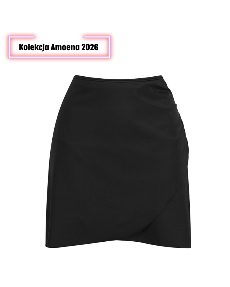 Czarna spódniczka kąpielowa Turin SK 71796 Amoena, kolekcja 2026