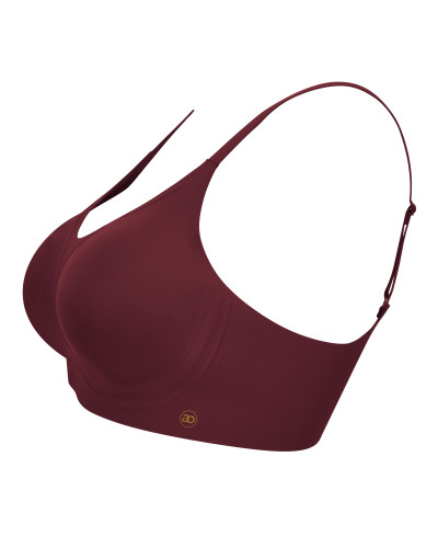 Biustonosz Amoena Wave Pure – miękki z silikonowym wsparciem, kolor Ruby