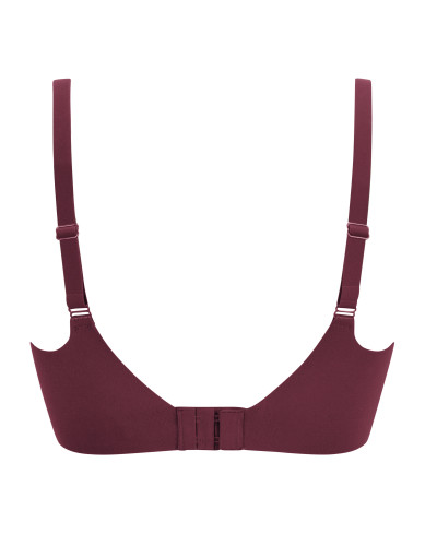 Biustonosz Amoena Wave Pure – miękki z silikonowym wsparciem, kolor Ruby