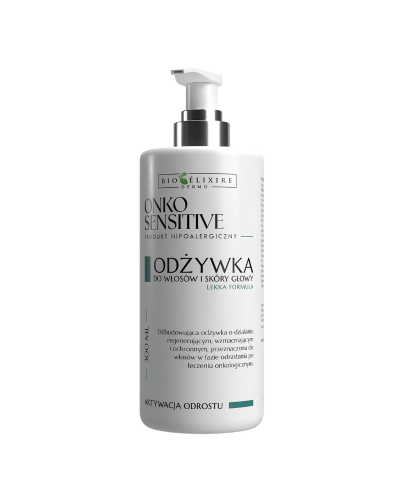Bioelixire Onko Sensitive – odżywka do włosów i skóry głowy 300 ml